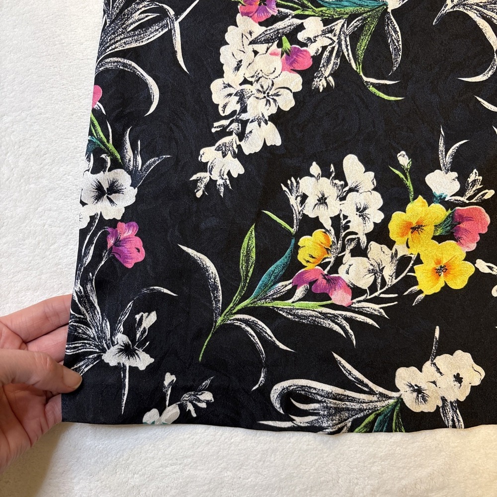 Homemade‎ Floral Silky Women's Top Size XXL - Picture 2 of 6